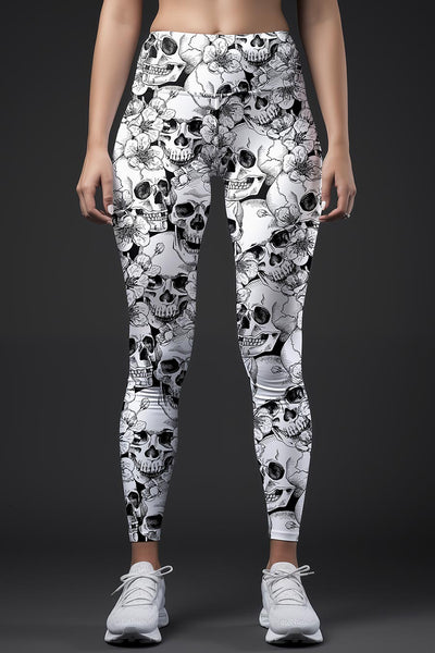 Ghost Yoga Leggings Spooky Boo High Waisted Gothic Halloween XS 6XL Size  Inclusive Workout & Casual Legging Pants Ankle Length 