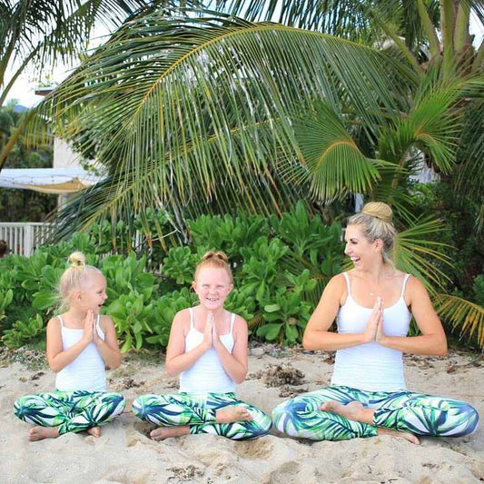 Mommy and Daughter Yoga at the Beach: A Perfect Way to Bond and Relax
