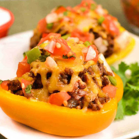 Fall Recipes - Mexican Stuffed Peppers (Lunch or midday snack)-Pineapple Clothing