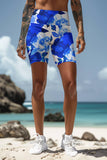 Blue Blood Karen Floral Performance Yoga Biker Shorts - Women