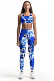 Blue Blood Lucy Floral Printed Performance Leggings - Women