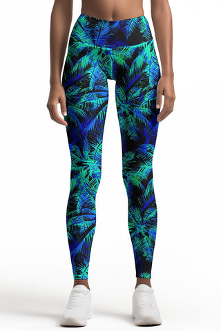 Palm Tropical Pattern Exotic Flare Pants for Women Spandex Plus Size  Leggings for Yoga Relax S, Multicoloured, Small : : Clothing,  Shoes & Accessories