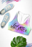 Find Your Balance Stella Seamless Racerback Sport Yoga Bra - Women - Pineapple Clothing