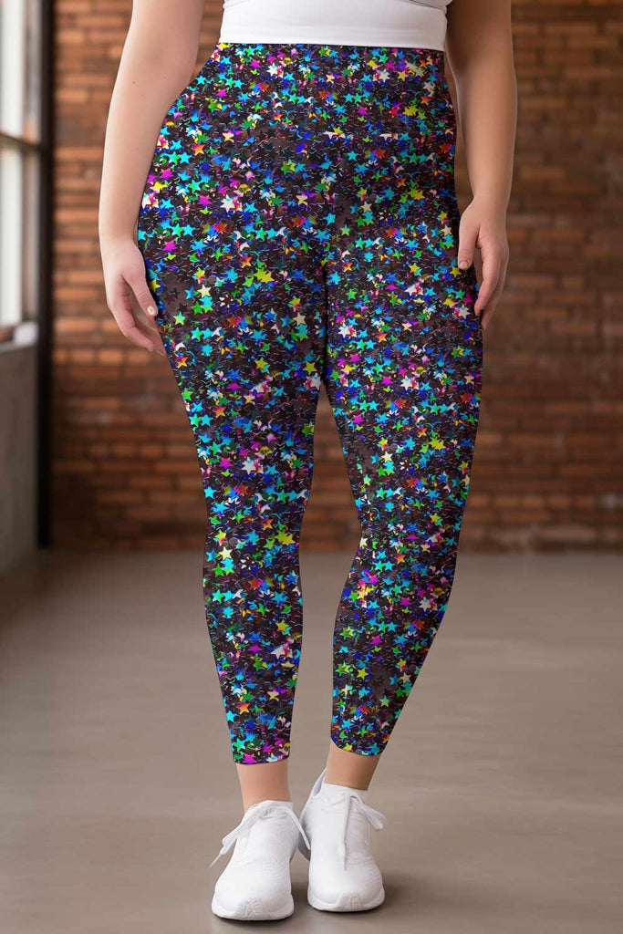 Yoga Pants for Women High Waist Leggings Printed Tummy Control