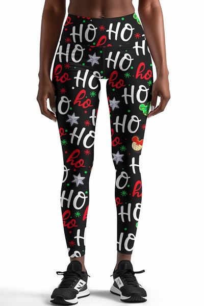 Santa yoga pants shops