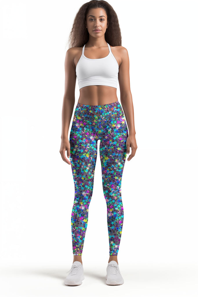 lucy Multi Color Gray Active Pants Size S - 59% off