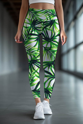  Pineapple Stand Tall Women's High Waisted Yoga Pants with  Pocket Workout Leggings : Clothing, Shoes & Jewelry