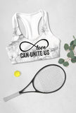 LOVE can unite us Stella Seamless Racerback Sport Yoga Bra - Women - Pineapple Clothing