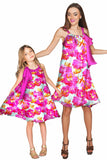 Sweet Illusion Melody Pink Chiffon Summer Dress - Women - Pineapple Clothing