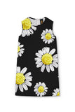 Oopsy Daisy Adele Black Cute Fancy Shift Dress - Girls