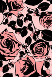 Flirty Girl Layla Pink Black Floral Print Cocktail Dress - Women