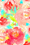 Good Idea Adele Colorful Floral Print Shift Sundress - Girls