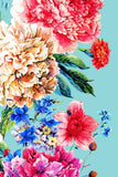 3 for $49! Amour Adele Blue Vintage Floral Shift Party Dress - Women