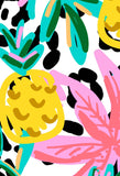 Pineapple Feast Linda Tropical String Side Tie Bikini Bottom - Women