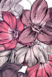 Fantasia Ellie Pink Floral Print Yoga Capri Leggings - Women