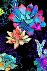 Bali Black Lucy Colorful Printed Details Leggings Yoga Pants - Women