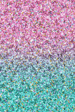 Maldives Carly Pink Mint Glitter High Neck Crop Bikini Top - Women