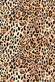 Let's Go Wild Cara Brown & Beige Leopard Print Bikini Bottom - Women