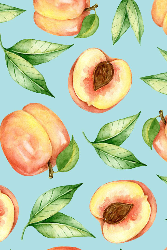 A Rich Peach Stella Green Fruity Print Cute Sports Bra Crop Top - Kids - Pineapple Clothing