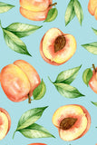 A Rich Peach Karen Green Fruity Print Summer Yoga Biker Shorts - Women - Pineapple Clothing