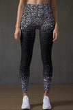 Silver Chichi Lucy Black Printed Leggings Yoga Pants - Women