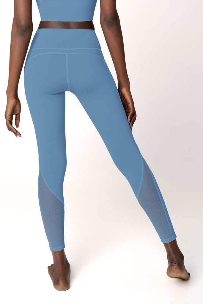 4 for $59! Navy Blue Cassi Workout Legging Yoga Pants with Mesh & Pockets -  Women - ShopperBoard