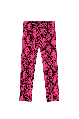 Snake Skin Neon Pink Lucy Animal Printed Leggings Yoga Pants - Women -  Pineapple Clothing