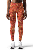 Solis Lucy Printed Performance Yoga Leggings - Women