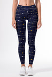 To the Moon & Back Lucy Navy Blue Leggings Yoga Pants - Women