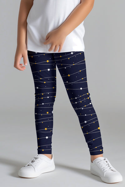 Navy blue star leggings best sale