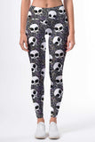 Too Cute to Spook Lucy Black Printed Leggings Yoga Pants - Women