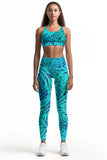 Tropical Dream Lucy Printed Performance Leggings - Women