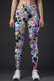 Brilliance Lucy Colorful Bright Printed Leggings Yoga Pants - Women