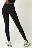 SALE! Black Cassi Three Pockets Workout Leggings Yoga Pants - Women