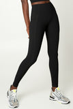 SALE! Black Cassi Three Pockets Workout Leggings Yoga Pants - Women