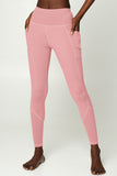 SALE! Dusty Pink Cassi Deep Pockets Workout Leggings Yoga Pants - Women