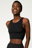 CLEARANCE! 65% off with code: VIP65 - Black Kelly Long Line Full Coverage Padded Sports Bra - Women