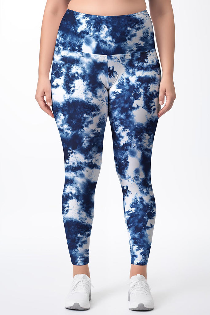 PRIVATE SALE! Wizard Lucy Blue Colorful Galaxy Printed Leggings Yoga Pants  - Women - ShopperBoard