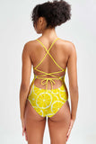 A Piece of Sun Nikki Crisscross Strappy One-Piece Swimsuit - Women - Pineapple Clothing