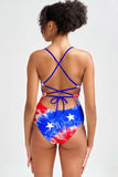 American Babe Nikki 4th of July Patriotic One-Piece Swimsuit - Women - Pineapple Clothing