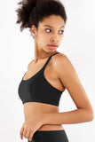 SEMI-ANNUAL SALE! Black Kelly Strappy Padded Sports Bra - Women - Pineapple Clothing