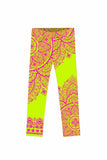 Blossom Nirvana Lucy Yellow Pink Boho Print Cute Leggings - Kids - Pineapple Clothing