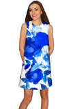 Blue Blood Adele Shift Floral Mother and Daughter Dresses - Pineapple Clothing