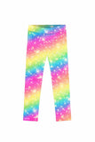 Bright Story Lucy Cute Rainbow Print Leggings - Girls - Pineapple Clothing