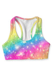 Bright Story Stella Colorful Seamless Racerback Sport Yoga Bra - Women - Pineapple Clothing