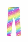 Bright Story Lucy Colorful Cute Shimmer Print Leggings - Mommy and Me - Pineapple Clothing