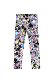 Brilliance Lucy Cute Colorful Glitter Printed Leggings - Girls - Pineapple Clothing