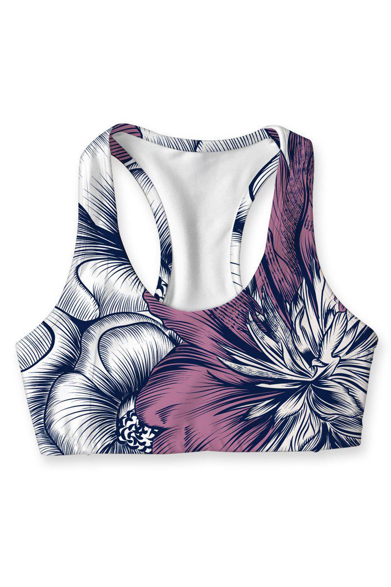 Dream Catcher Stella Seamless Racerback Sport Yoga Bra - Women - Pineapple Clothing