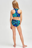 Electric Jungle Claire Navy Sporty Two Piece Swim Bikini Set - Girls - Pineapple Clothing