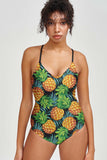 Endless Summer Nikki Crisscross Strappy One-Piece Swimsuit - Women - Pineapple Clothing